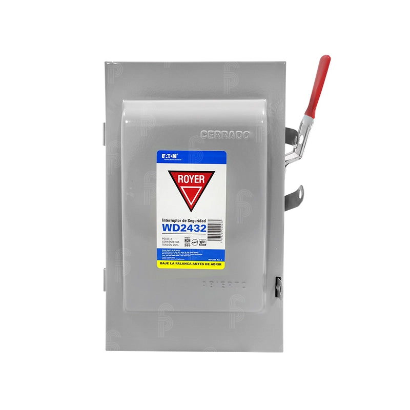 ROYER INT SEG DOBLE DESCONEXION 3X60A 250V