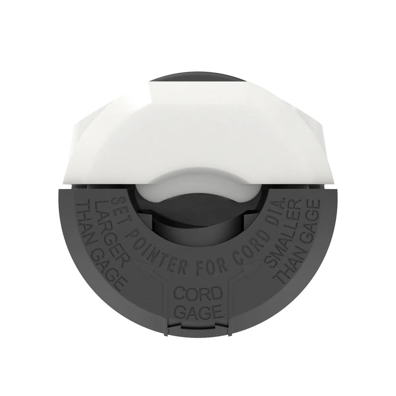 HUBBELL PLUG 15A 125V 5-15P B/W 515P