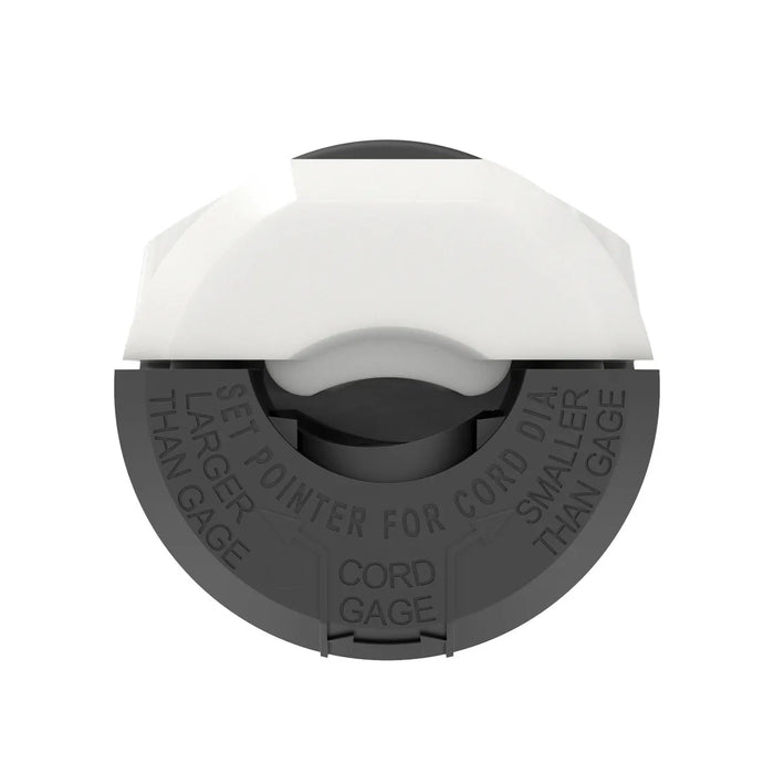HUBBELL PLUG 15A 125V 5-15P B/W 515P