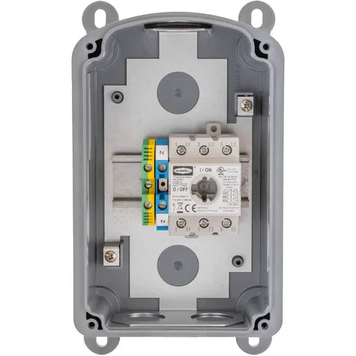 HUBBELL DESCONECTADOR NO METALICO 3P 100A 600V 4X IP69K