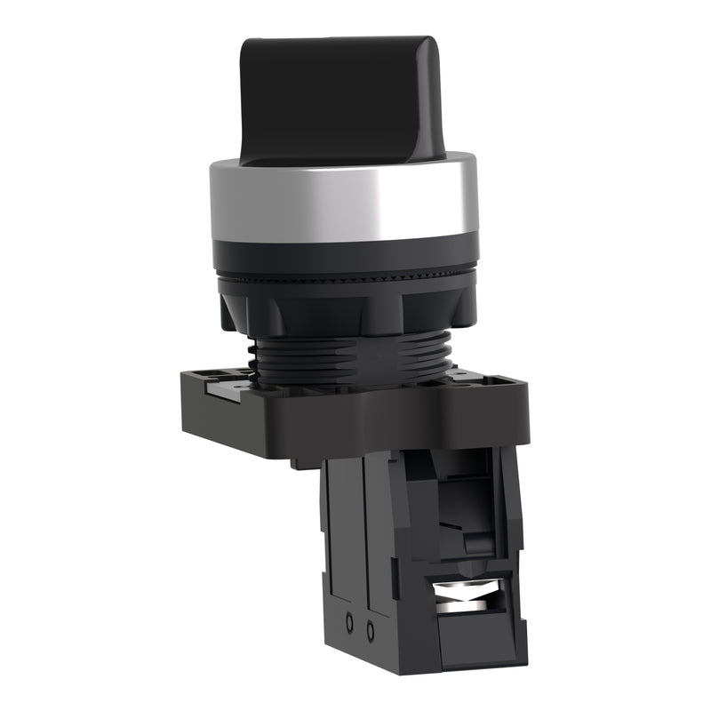 SCHNEIDER BOTON SELECTOR ESTANDAR 22MM 2P 1NA