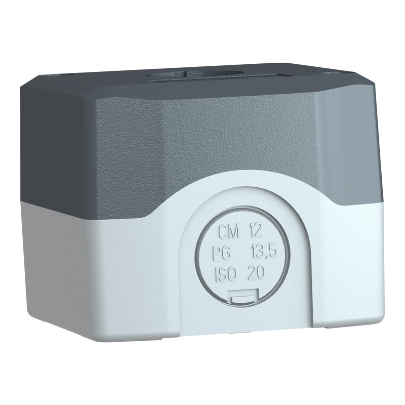 TELEMEC CAJA GRIS VACIA 1 ORIFICIO STILO5