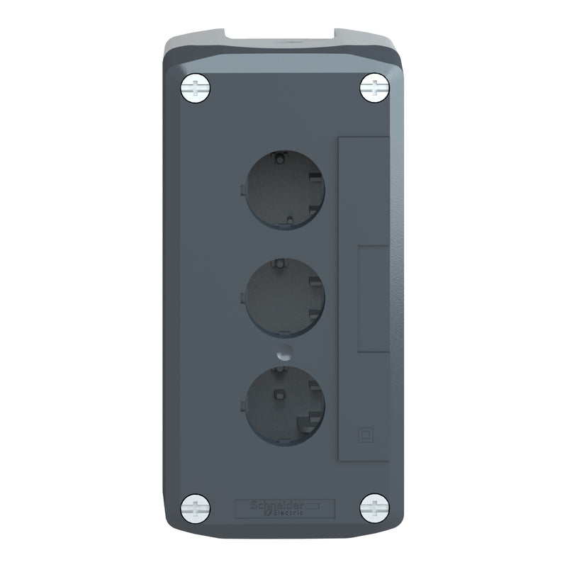 TELEMEC CAJA GRIS VAC=A 3 ORIFICIO