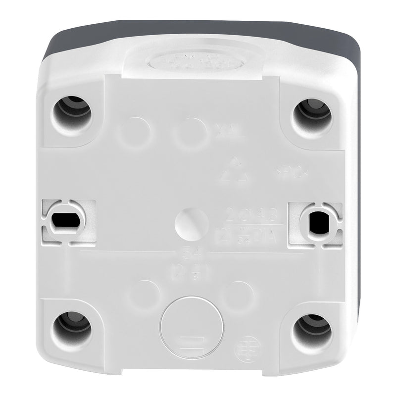 TELEMEC BOTONERA GRIS C/1 SELEC 2 POS FIJAS NA