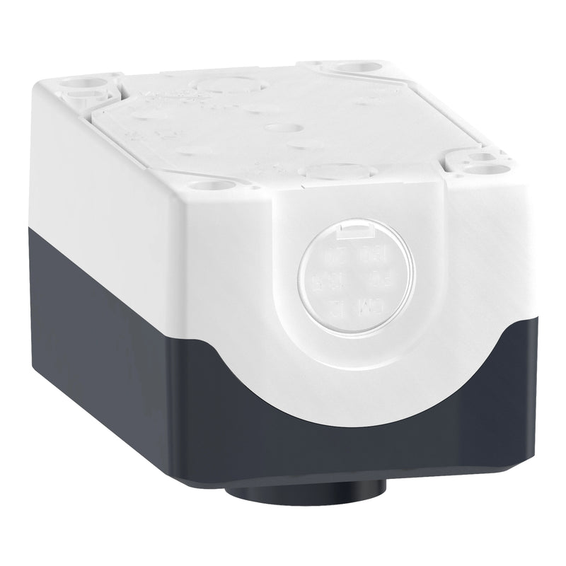 TELEMEC BOTONERA GRIS C/2 BOTON VERD-ROJO NA+NC
