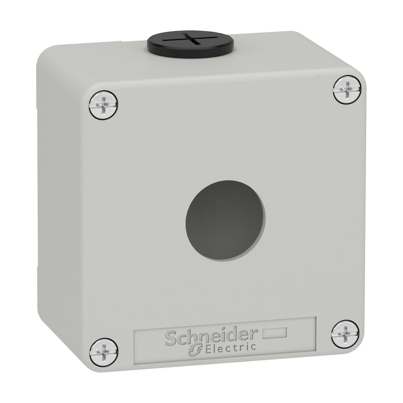SCHNEIDER BOTONERA 1 ORIFICIO METALICA
