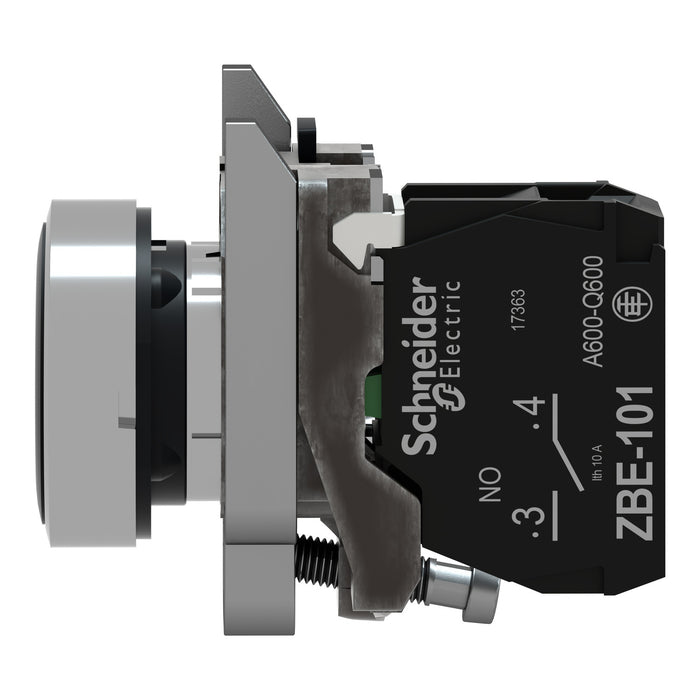 TELEMEC BOTON PULSADOR 22MM METALICO