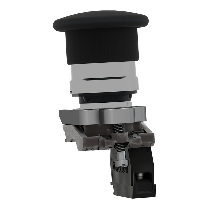 TELEMEC PULSADOR T. HONGO NEGRO