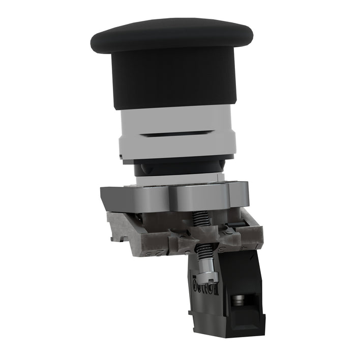 TELEMEC PULSADOR T. HONGO NEGRO