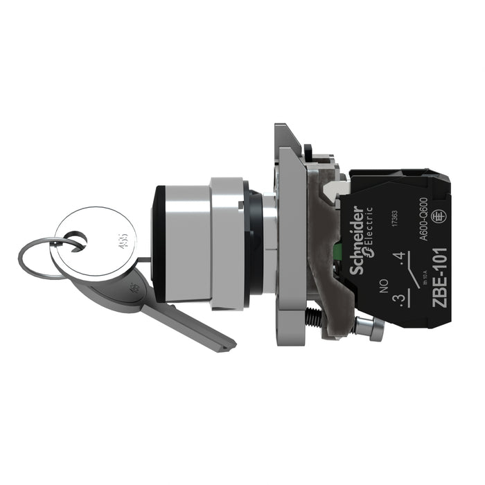 TELEMEC SELECTOR 2 POSICIONES MANTENIDAS C/ LLAVE
