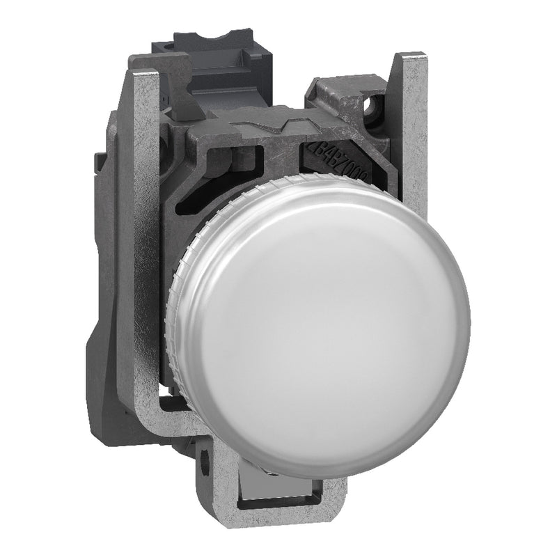 TELEMEC LAMPARA LED BLANCO 24V AC/DC C/BASE METAL