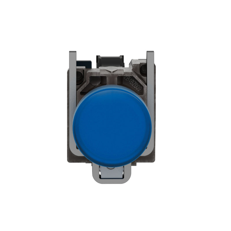 TELEMEC LAMPARA LED AZUL 24V AC/DC C/BASE METAL