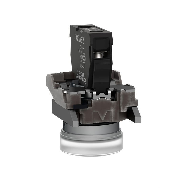 TELEMEC LAMPARA LED BLANCO 120VAC C/BASE METAL
