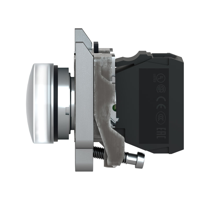 TELEMEC LAMPARA LED BLANCO 120VAC C/BASE METAL
