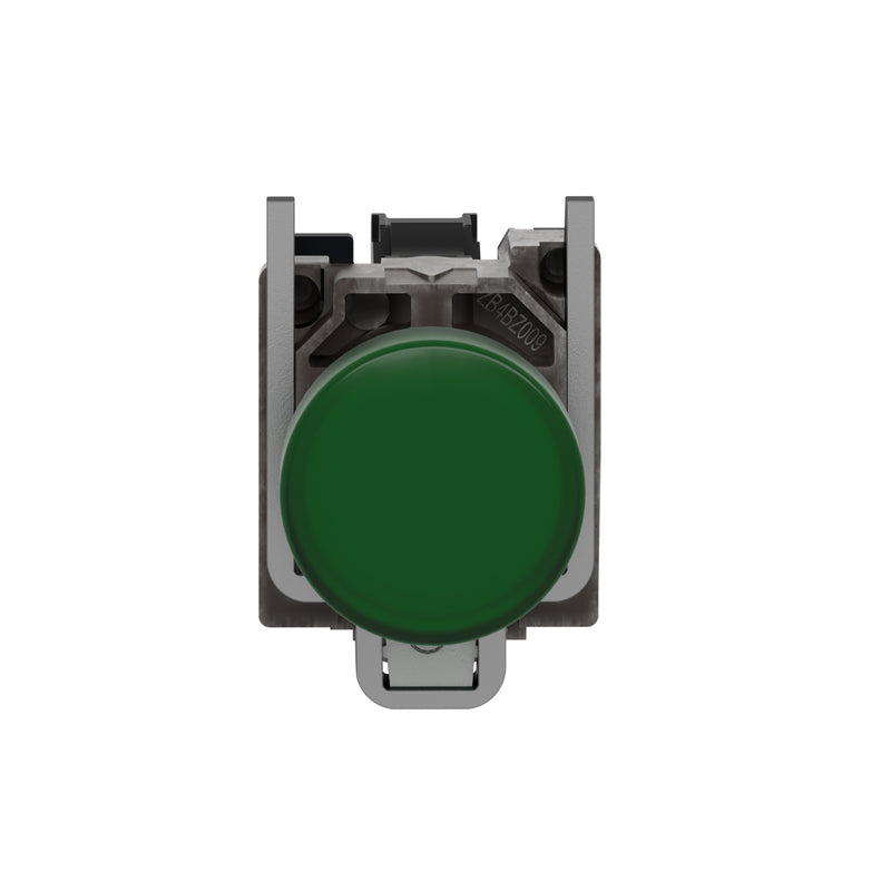 TELEMEC LAMPARA LED VERDE 120VAC C/BASE METAL
