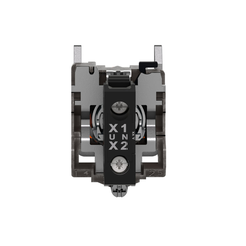 TELEMEC LAMPARA LED AMARILLO 120VAC C/BASE METAL