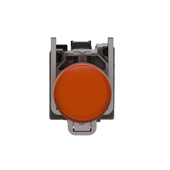 TELEMEC LAMPARA LED NARANJA 230V C/BASE METAL