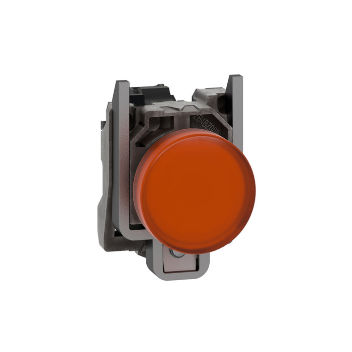 TELEMEC LAMPARA LED NARANJA 230V C/BASE METAL