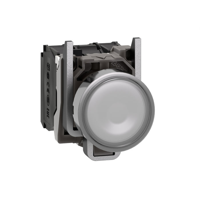 US-PULSADOR ILUMINADO BLANCO 24VDC