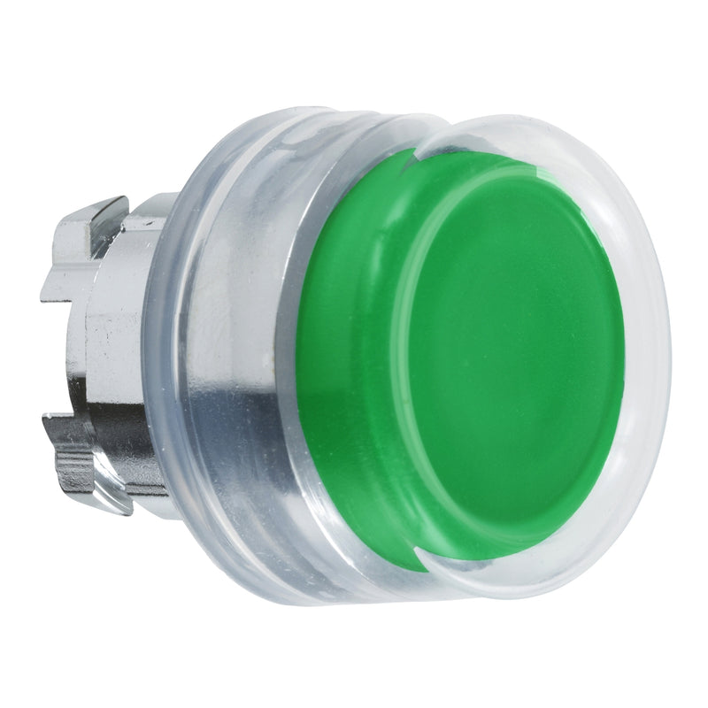 TELEMEC CABEZA P/PULSADOR CAPUCHON 22.5mm VERDE