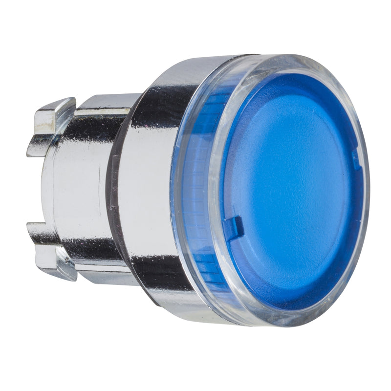 TELEMEC CABEZA BOTON ILUM AZUL LAMP METAL