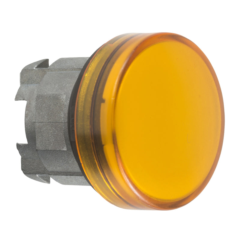 TELEMEC CABEZA LAMPARA AMARILLO P/BA9S METAL