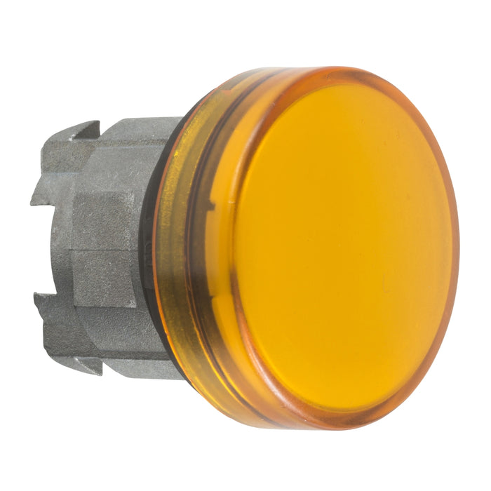 TELEMEC CABEZA LAMPARA AMARILLO P/BA9S METAL