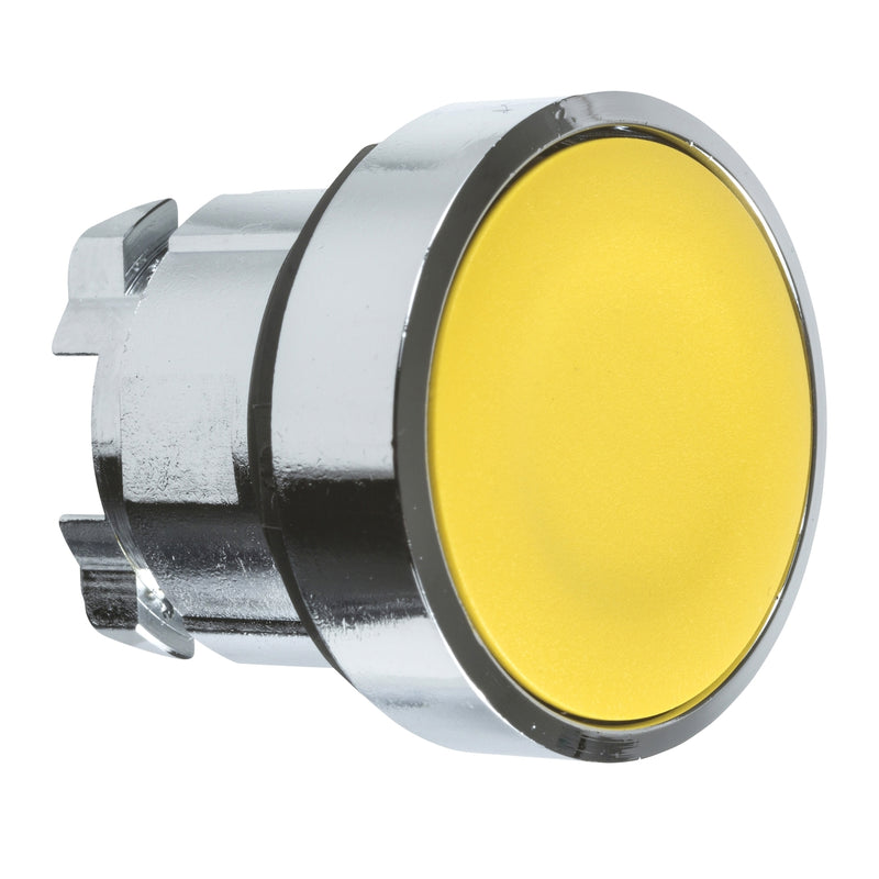 TELEMEC CABEZA P/PULSADOR RASANTE 22.5mm AMARILLO