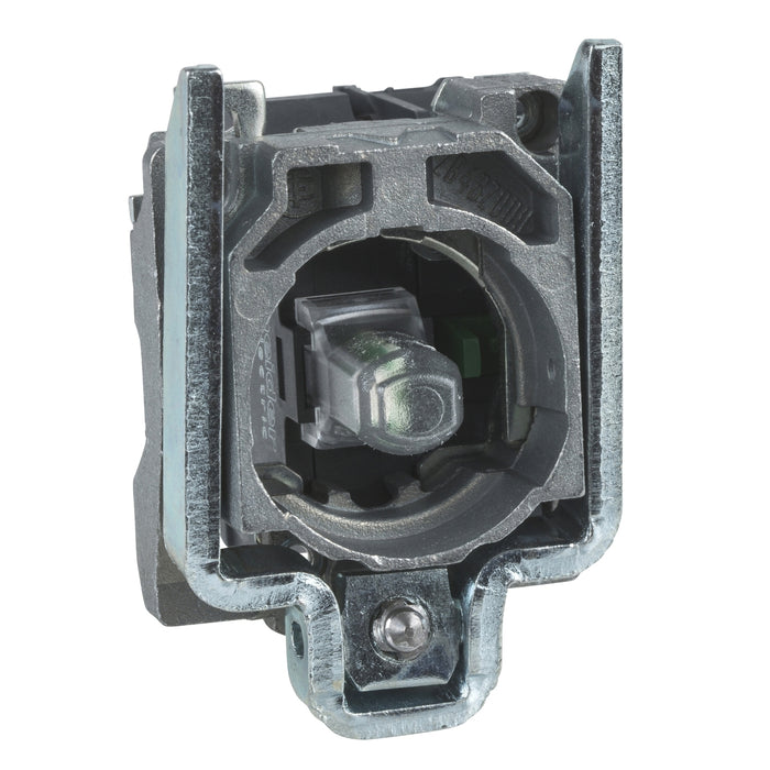 TELEMEC ELEMENTO LED ROJO 24V AC/DC 1NA+1NC C/BASE