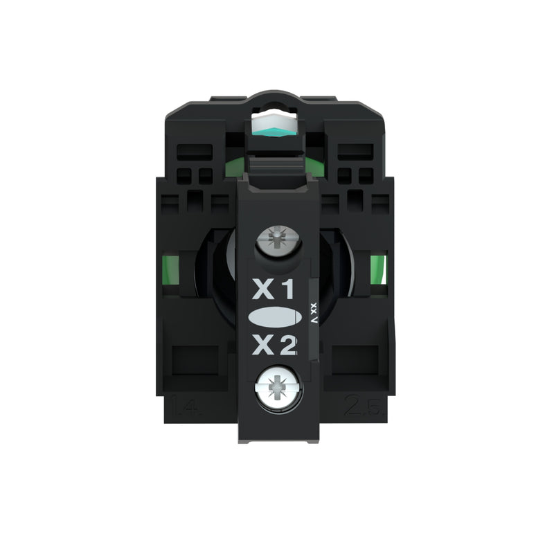 TELEMEC LAMPARA LED VERDE 120VAC C/BASE PLAST
