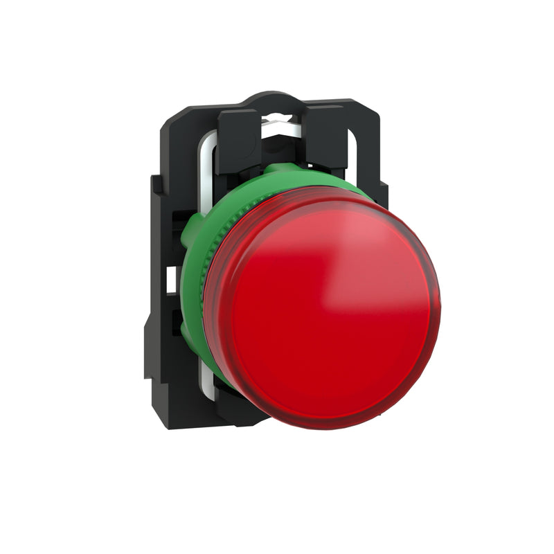 TELEMEC LAMPARA LED ROJO 120VAC C/BASE PLAST