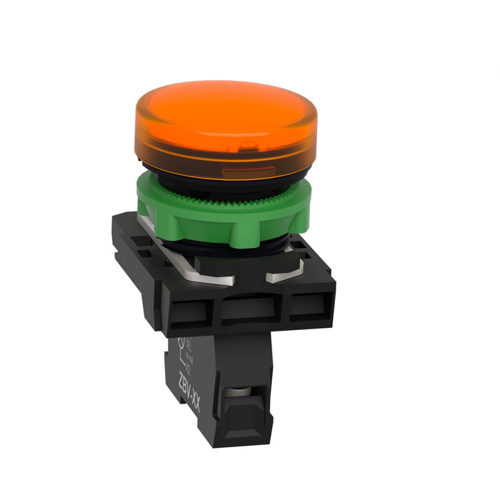 TELEMEC LAMPARA LED NARANJA 120VAC PLAST