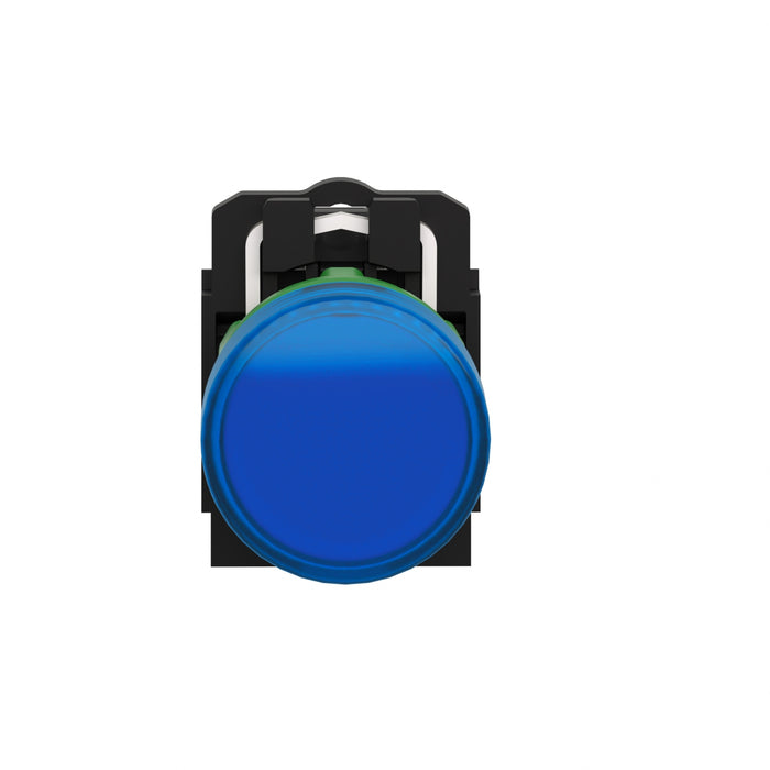 TELEMEC LAMPARA LED AZUL 120VAC C/BASE PLAST