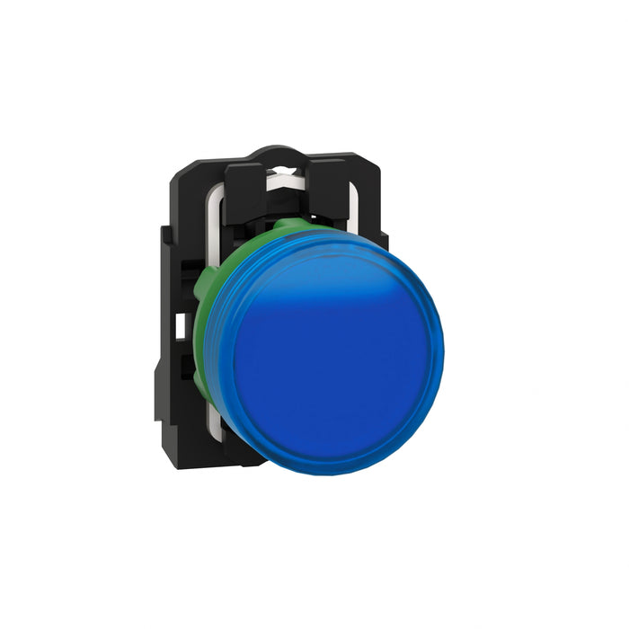 TELEMEC LAMPARA LED AZUL 120VAC C/BASE PLAST