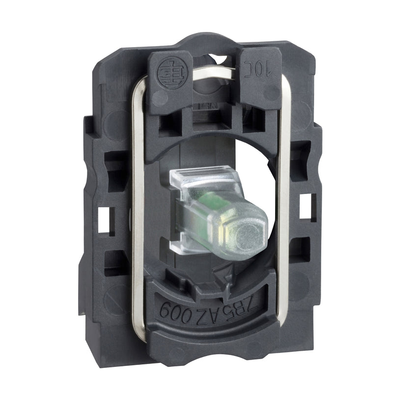 TELEMEC BASE P/LAMPARA LED AMARILLO 24V AC/DC PLPAST