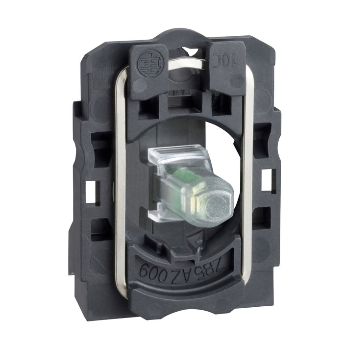 TELEMEC BASE P/LAMPARA LED AMARILLO 24V AC/DC PLPAST