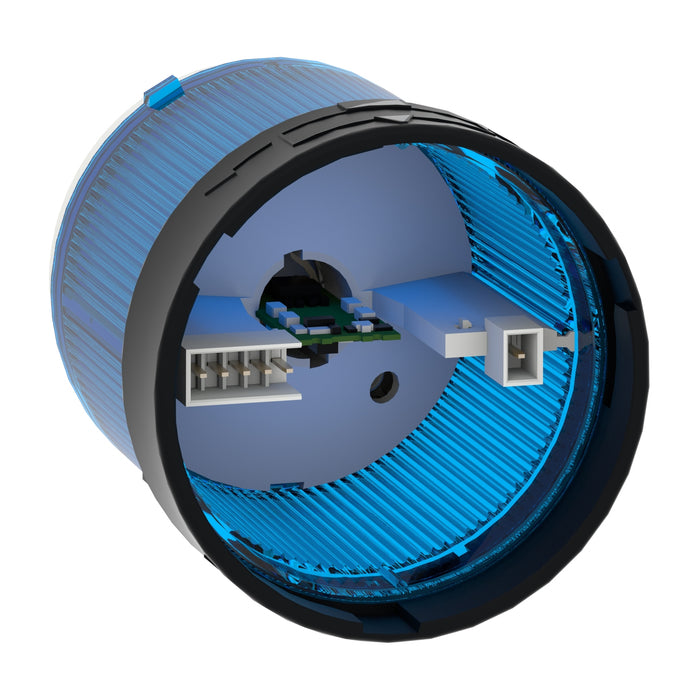 TELEMEC LUMITORRE DE LEDS FIJA 120VCA/CD AZUL