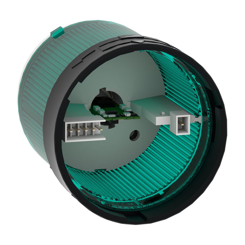 TELEMEC LUMITORRE DE LEDS FIJA 120VCA/CD VERDE