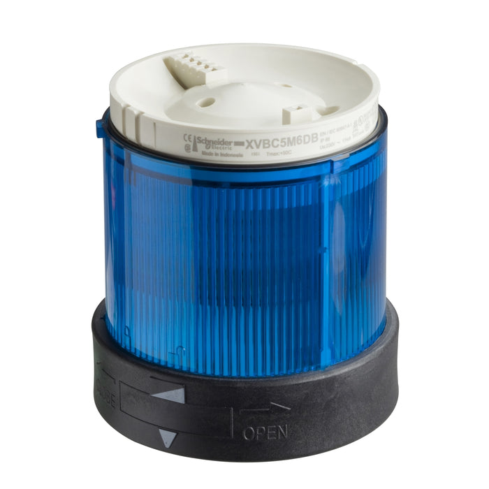 TELEMEC LUMITORRE DE LEDS FIJA 120VCA/CD AZUL