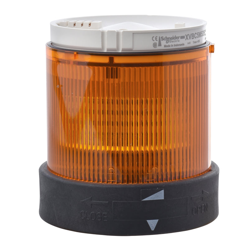 TELEMEC LUMITORRE DE LEDS FIJA 24VCA/CD AMBAR