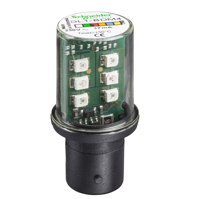 TELEMEC FOCO CON LED INTEG. BLANCO BA15d 120V