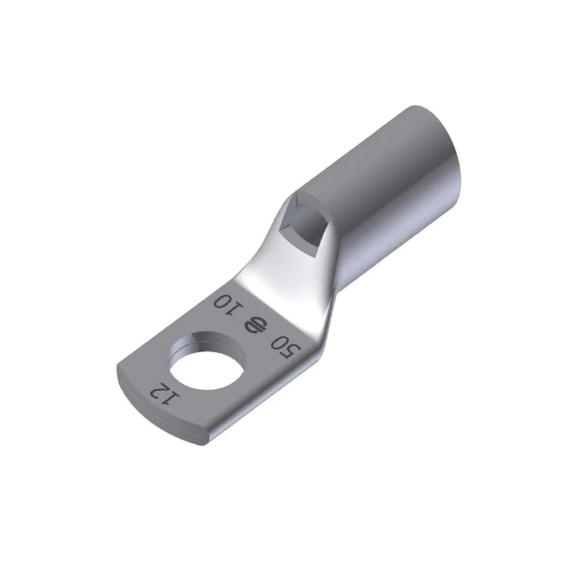 BURNDY TERMINAL COMPRESION CU 1ORIFICIO 120MM PERNO M10 LARGO