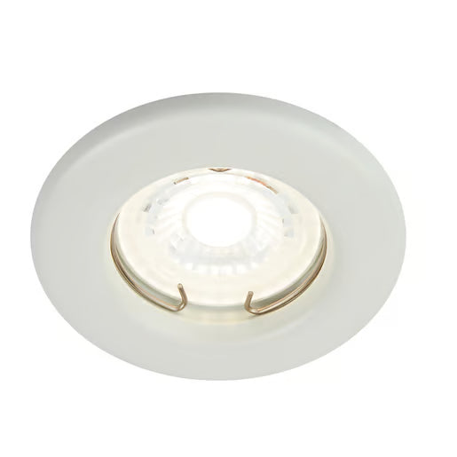 TECNOLITE EMP. FIJO LISO REDONDO P/MR16 BLANCO