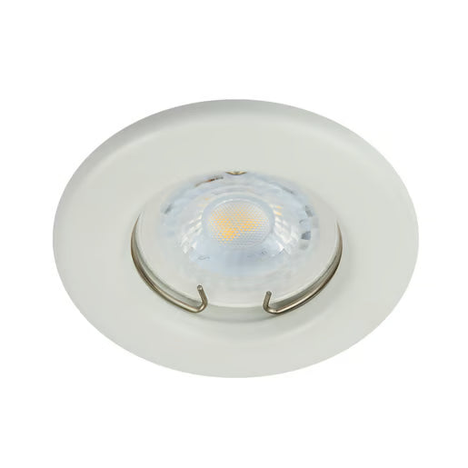 TECNOLITE EMP. FIJO LISO REDONDO P/MR16 BLANCO