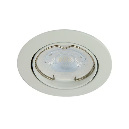 TECNOLITE EMP. DIRIGIBLE LISO REDONDO P/MR16 BLANCO