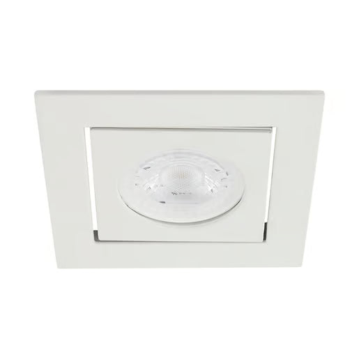 TECNOLITE EMP. DIRIGIBLE PLANO CUADRADO P/MR16 BLANCO