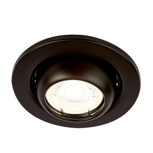 TECNOLITE EMPOTRABLE DIRIGIBLE EYEBALL REDONDO P/MR16 NEGRO
