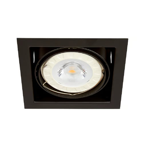 TECNOLITE EMPOTRADO NANCHONG EN TECHO COLOR NEGRO