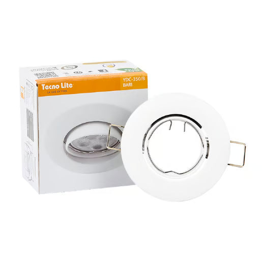 TECNOLITE EMP. DIRIGIBLE LISO REDONDO P/MR11 BLANCO