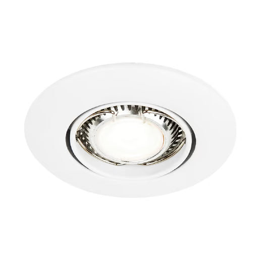 TECNOLITE EMP. DIRIGIBLE LISO REDONDO P/MR11 BLANCO